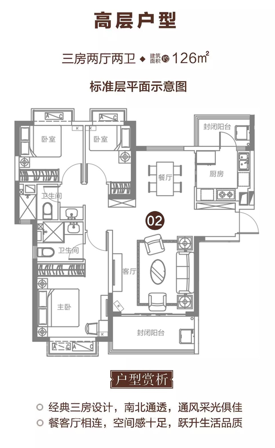 湘潭恒大国际健康城
                                                            3房2厅2卫
